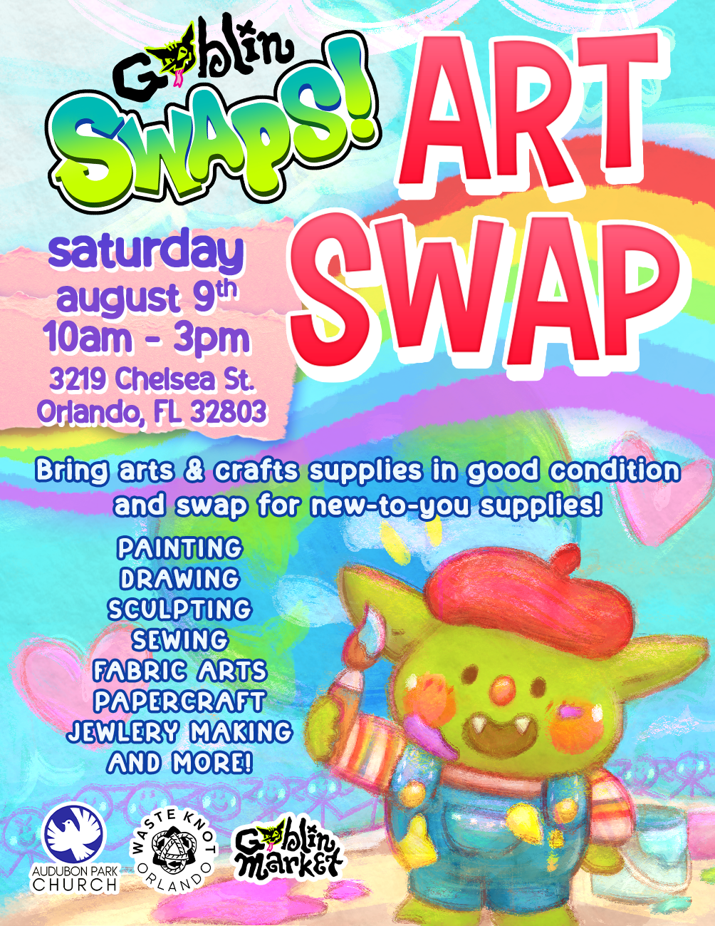 Goblin Market Art Swap August 9th