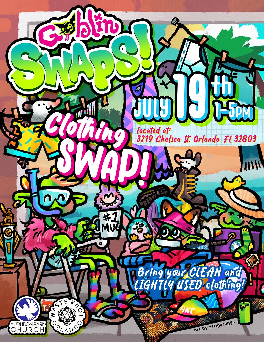 Goblin Market Clothes Swap Image July 19th