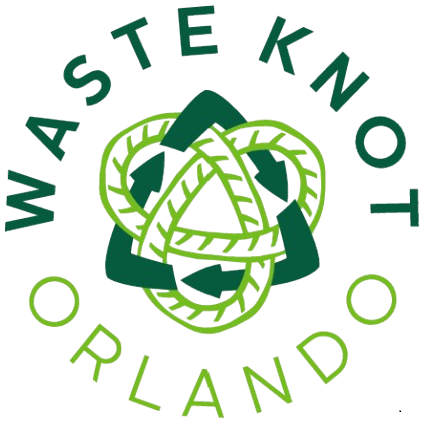 WasteKnot Orlando circle logo.